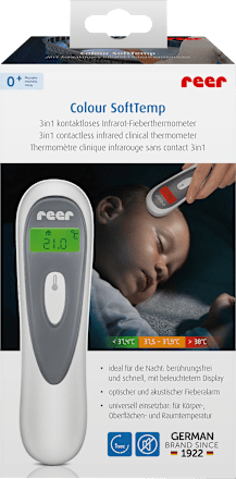 Contactloze infraroodthermometer Colour SoftTemp 3-in-1, 1 st.