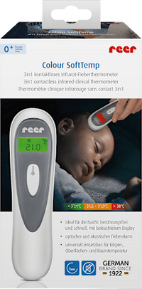 Contactloze infraroodthermometer Colour SoftTemp 3-in-1, 1 st.