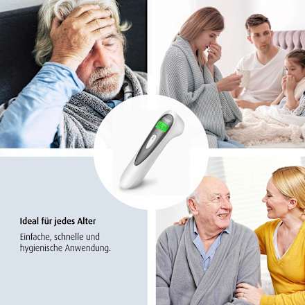 Contactloze infraroodthermometer Colour SoftTemp 3-in-1, 1 st.