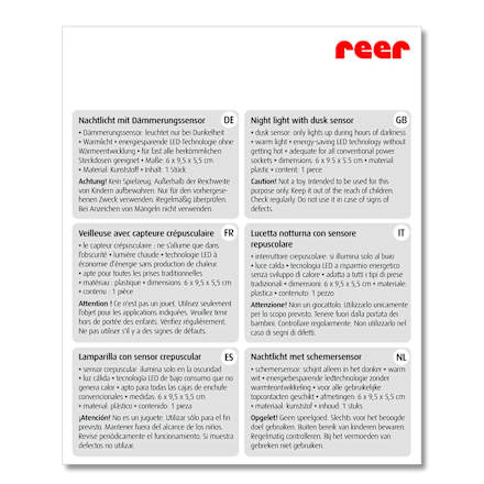 Nachtlampje 2in1 SleepLight lichtgrijs, 1 stuk