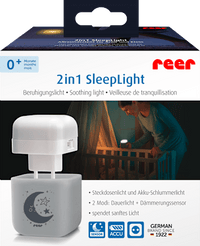 Nachtlampje 2in1 SleepLight lichtgrijs, 1 stuk