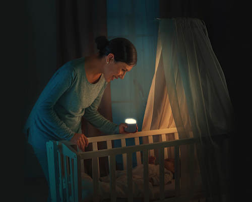 Nachtlampje 2in1 SleepLight lichtgrijs, 1 stuk