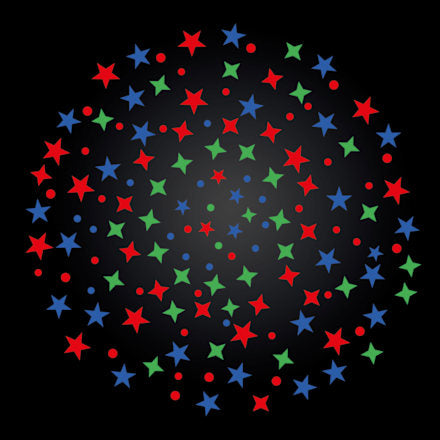 Nachtlampje "Starlino" sterrenprojector, 1 stuk