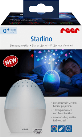 Nachtlampje "Starlino" sterrenprojector, 1 stuk