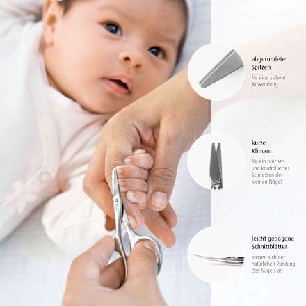 Premium Care Baby-Nagelschere, 1 St