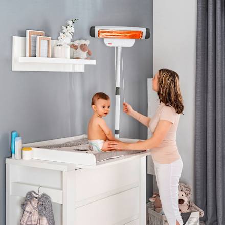Verschoontafelverwarming 400/800 watt, 1 stuk