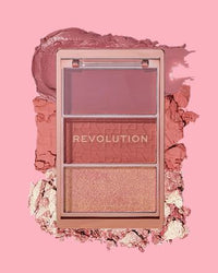 Blush Palette Icon Aura Points Rose, 9,8 g