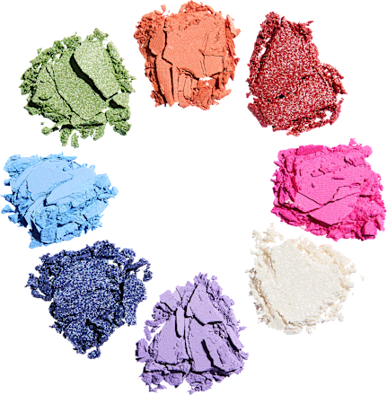 Lidschattenpalette Dream In Colour, Smiley World, 8 g