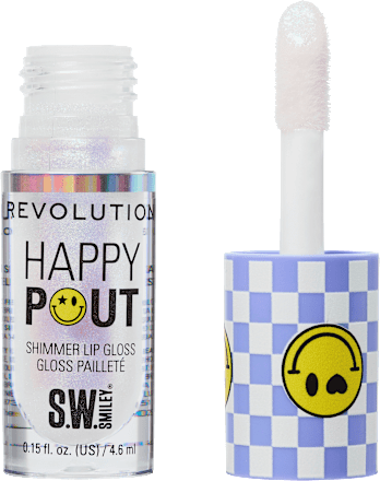 Lipgloss Happy Pout Shimmer, Smiley World Stellar Shine, 4,6 ml