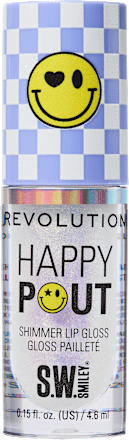 Lipgloss Happy Pout Shimmer, Smiley World Stellar Shine, 4,6 ml