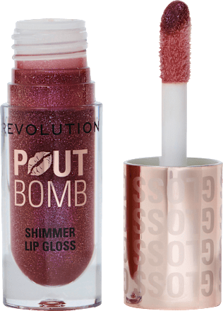 Lipgloss Pout Bomb,  Shimmer Berry Lustre, 4,5 ml REVOLUTION