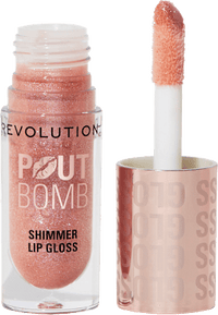 Lipgloss Pout Bomb, Shimmer Glimmer Nude, 4,5 ml REVOLUTION