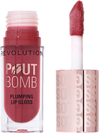 Lipgloss Pout Bomb, Wild Pink, 4,6 ml REVOLUTION