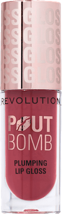 Lipgloss Pout Bomb, Wild Pink, 4,6 ml REVOLUTION