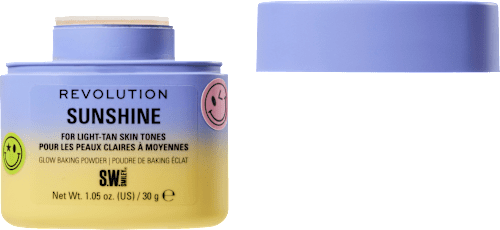 Loses Puder Sunshine Baking, Smiley World, 30 g