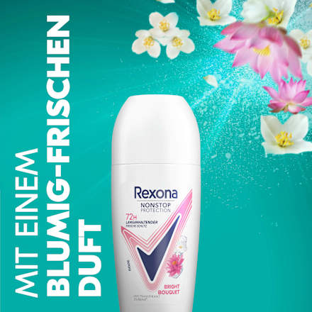 Antitranspirant Deo Roll-on Nonstop Protection Bright Bouquet, 50 ml
