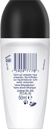 Antitranspirant deodorant roll-on Nonstop Protection Invisible Aqua, 50 ml