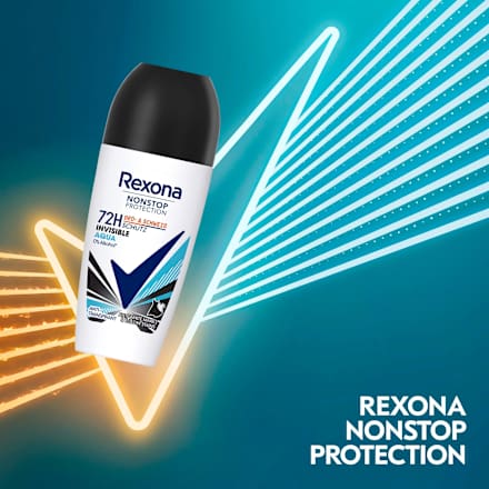Antitranspirant deodorant roll-on Nonstop Protection Invisible Aqua, 50 ml