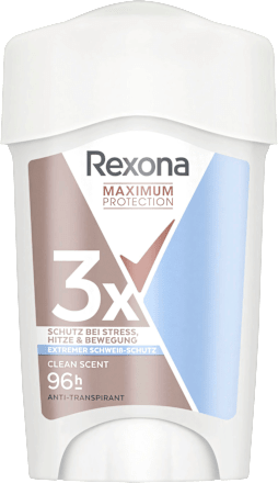 Antitranspirant Deocreme Maximum Protection Clean Scent, 45 ml