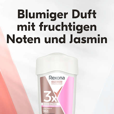 Antitranspirant deodorantcrème Maximum Protection Confidence, 45 ml