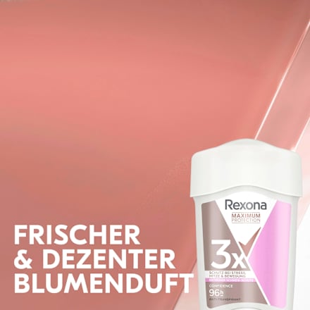 Antitranspirant deodorantcrème Maximum Protection Confidence, 45 ml