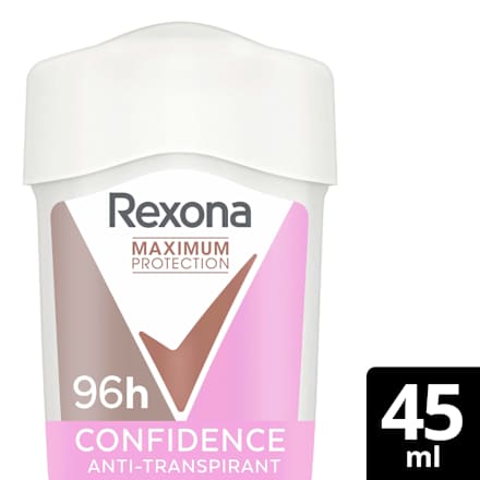 Antitranspirant deodorantcrème Maximum Protection Confidence, 45 ml