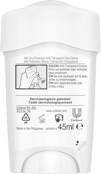 Antitranspirant Deocreme Maximum Protection Confidence, 45 ml