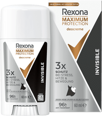 Rexona Antitranspirant Deocreme Maximum Protection Invisible, 60 ml