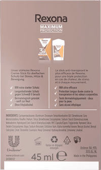Antitranspirant Deocreme Maximum Protection Sports Control, 45 ml