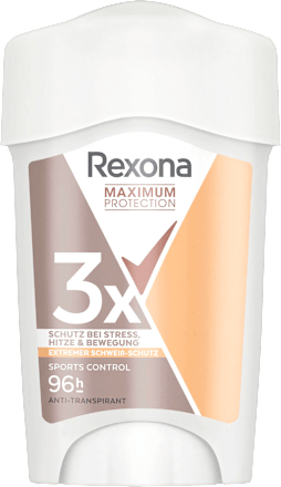 Antitranspirant deodorant crème Maximum Protection Sports Control, 45 ml