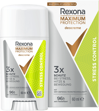 Rexona Antitranspirant Deocreme Maximum Protection Stress Control, 60 ml
