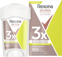 Antitranspirant deodorant crème Maximum Protection Stress Control, 45 ml