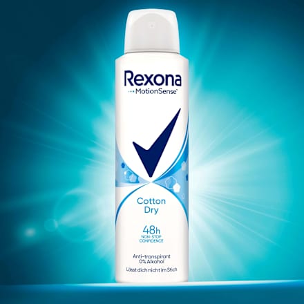 Antitranspirant deodorant spray katoen droog, 150 ml