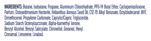 Antitranspirant deodorant spray katoen droog, 150 ml