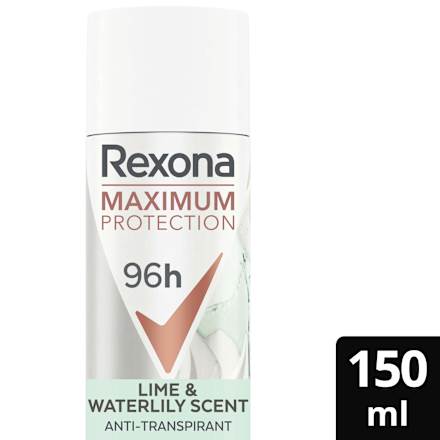 Antitranspirant Deospray Maximum Protection Lime & Waterlily Scent, 150 ml