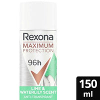 Antitranspirant deodorant spray Maximum Protection Lime &amp; Waterlily Scent, 150 ml