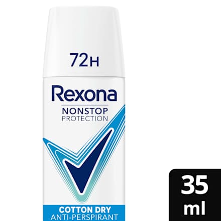 Antitranspirant Deospray Nonstop Protection Cotton Dry, Reisegröße, 35 ml