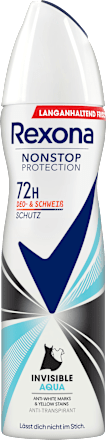 Antitranspirant deodorant spray Nonstop Protection Invisible Aqua, 150 ml