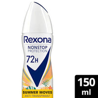 Antitranspirant Deospray Nonstop Protection Summer Moves, 150 ml Rexona