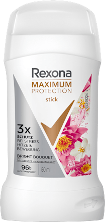 Antitranspirant Deostick Maximum Protection Bright Bouquet, 50 ml