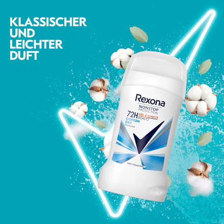 Antitranspirant Deostick Nonstop Protection Katoen Droog, 50 ml