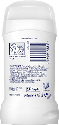 Antitranspirant Deostick Nonstop Protection Cotton Dry, 50 ml