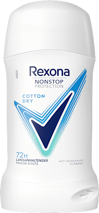 Antitranspirant Deostick Nonstop Protection Cotton Dry, 50 ml