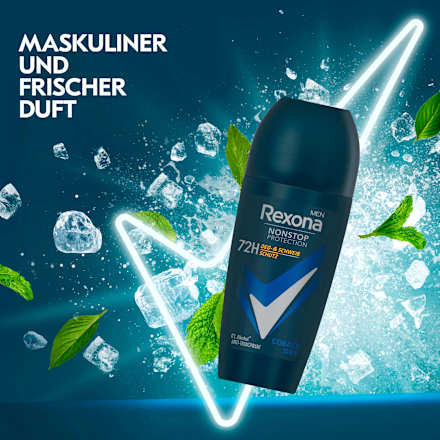 Antitranspirant Deo Roll-on Nonstop Protection Cobalt Dry, 50 ml Rexona men