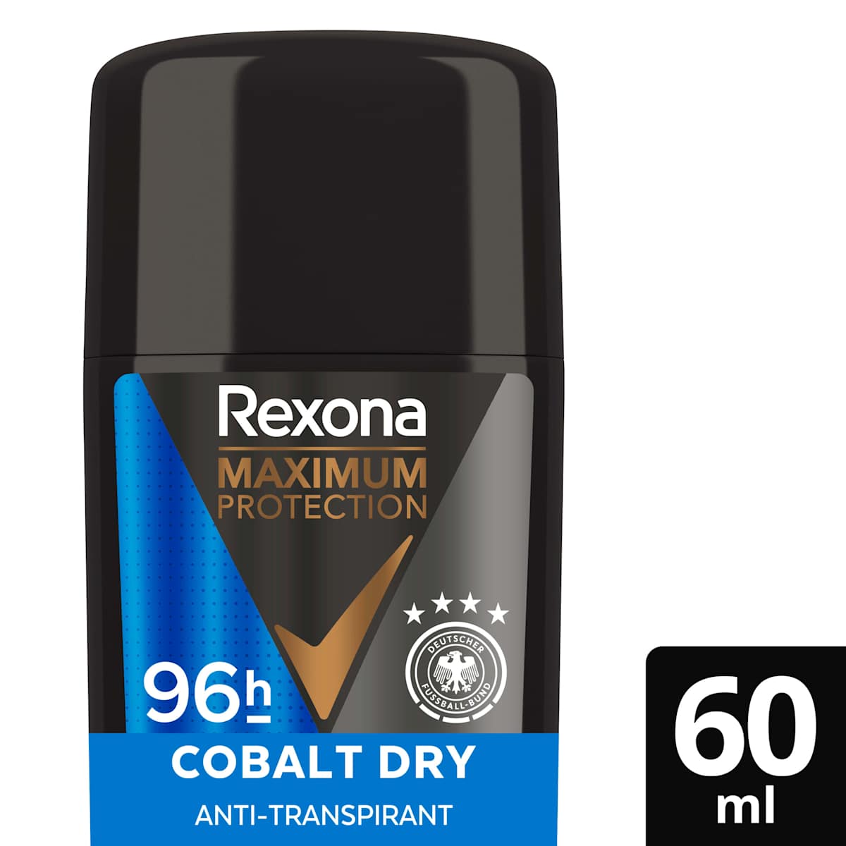 Rexona men Antitranspirant Deocreme Maximum Protection Cobalt Dry, 60 ml