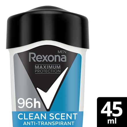 Antitranspirant deodorant crème Men Maximum Protection Clean Scent, 45 ml