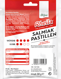 Pastillen, Salmiak, 90 g