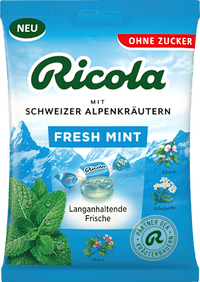 Bonbon, Fresh Mint, zuckerfrei, 75 g