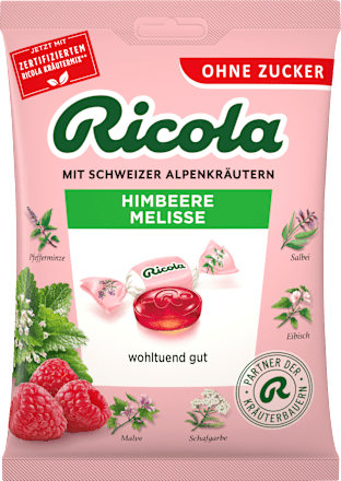 Bonbon, Himbeere Melisse, 75 g