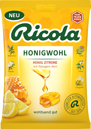 Bonbon, Honigwohl Honing Citroen, 68 g